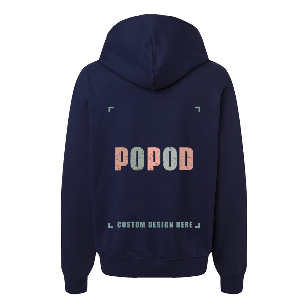 9 Colors Unisex Heavyweight no drawcord Hoodie Sweatshirt