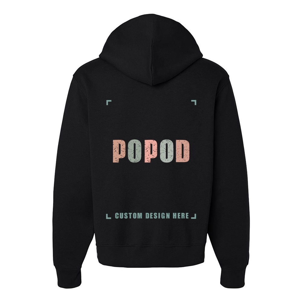 9 Colors Unisex Heavyweight no drawcord Hoodie Sweatshirt