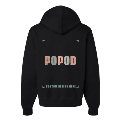 9 Colors Unisex Heavyweight no drawcord Hoodie Sweatshirt