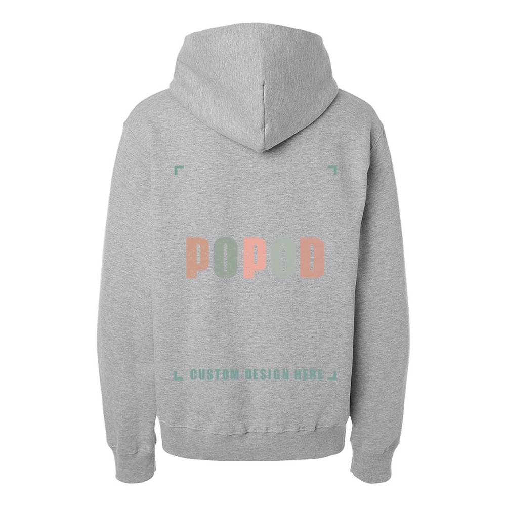 9 Colors Unisex Heavyweight no drawcord Hoodie Sweatshirt