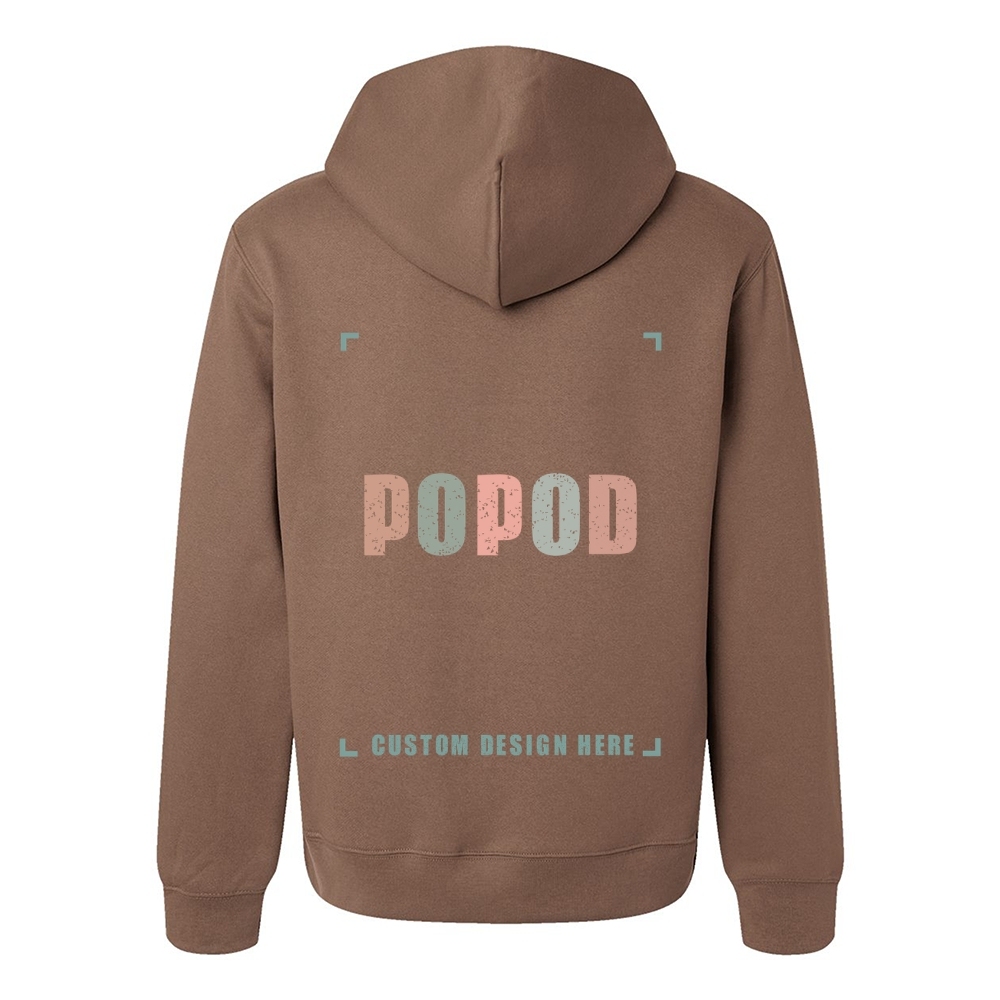 9 Colors Unisex Heavyweight no drawcord Hoodie Sweatshirt