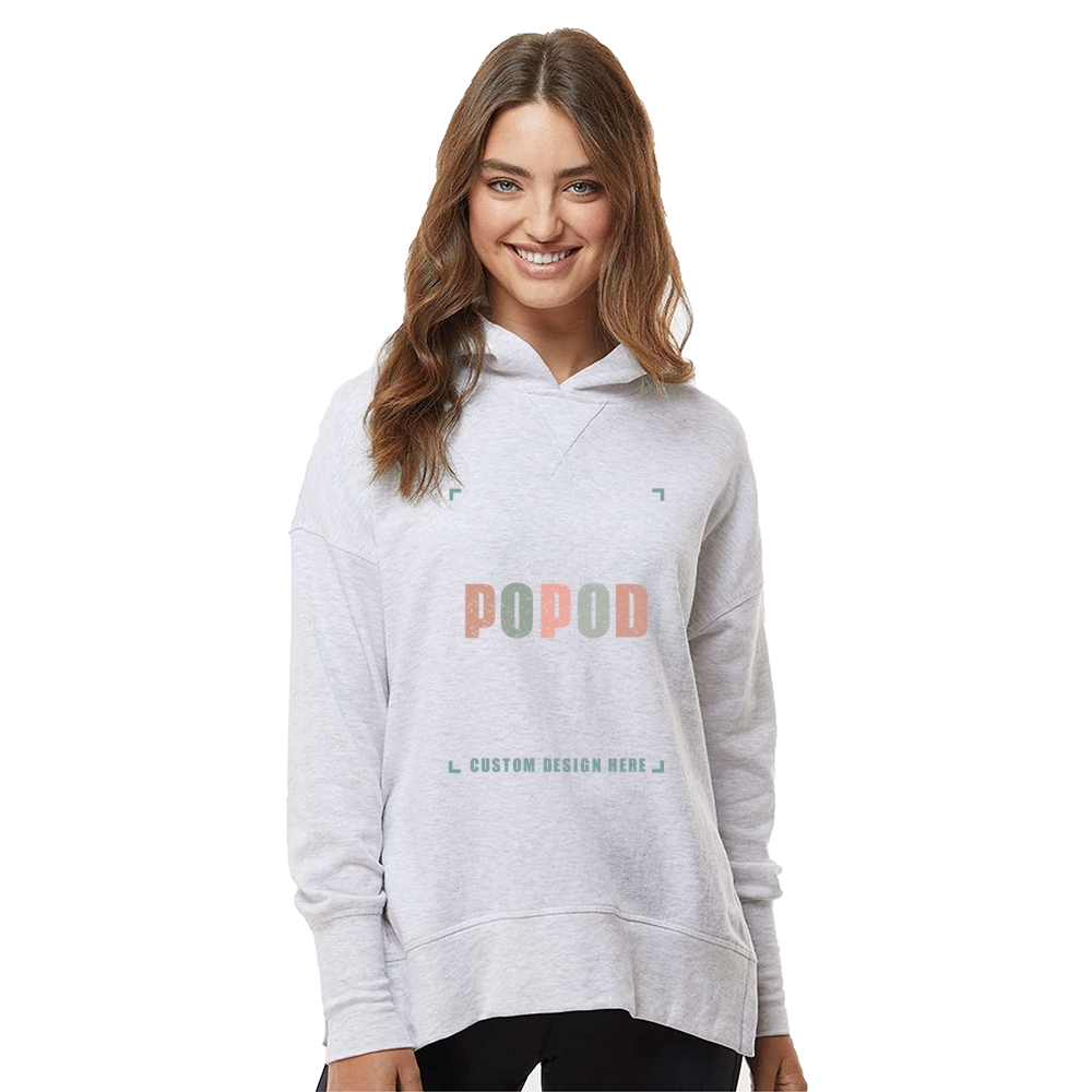 5 Colors Women's side-slit hooded PP4186