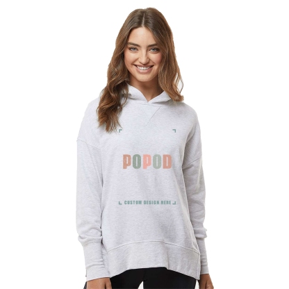 5 Colors Women's side-slit hooded PP4186