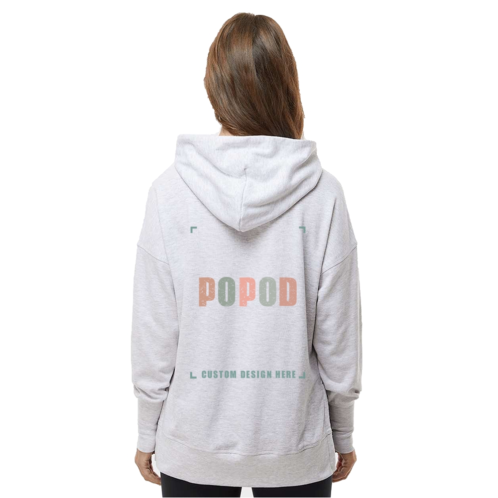 5 Colors Women's side-slit hooded PP4186