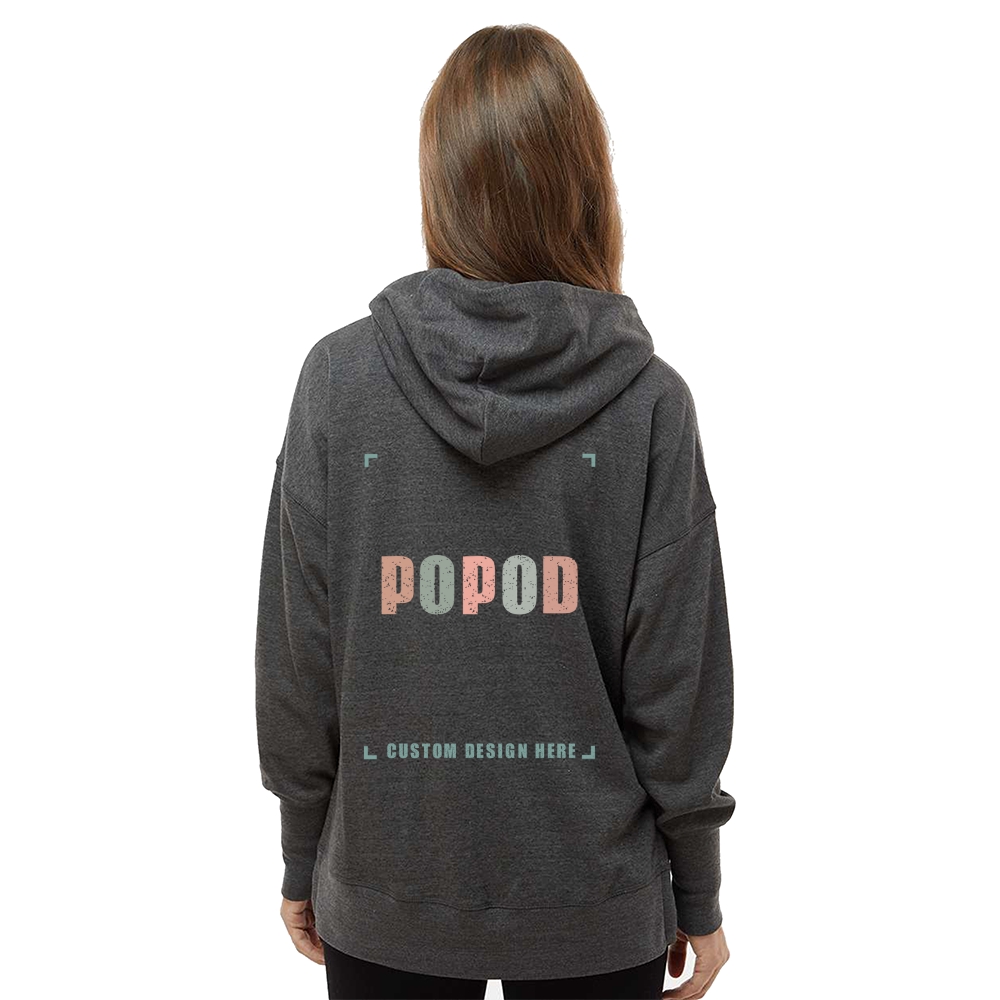 5 Colors Women's side-slit hooded PP4186