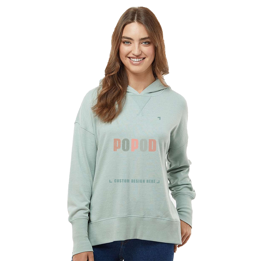 5 Colors Women's side-slit hooded PP4186