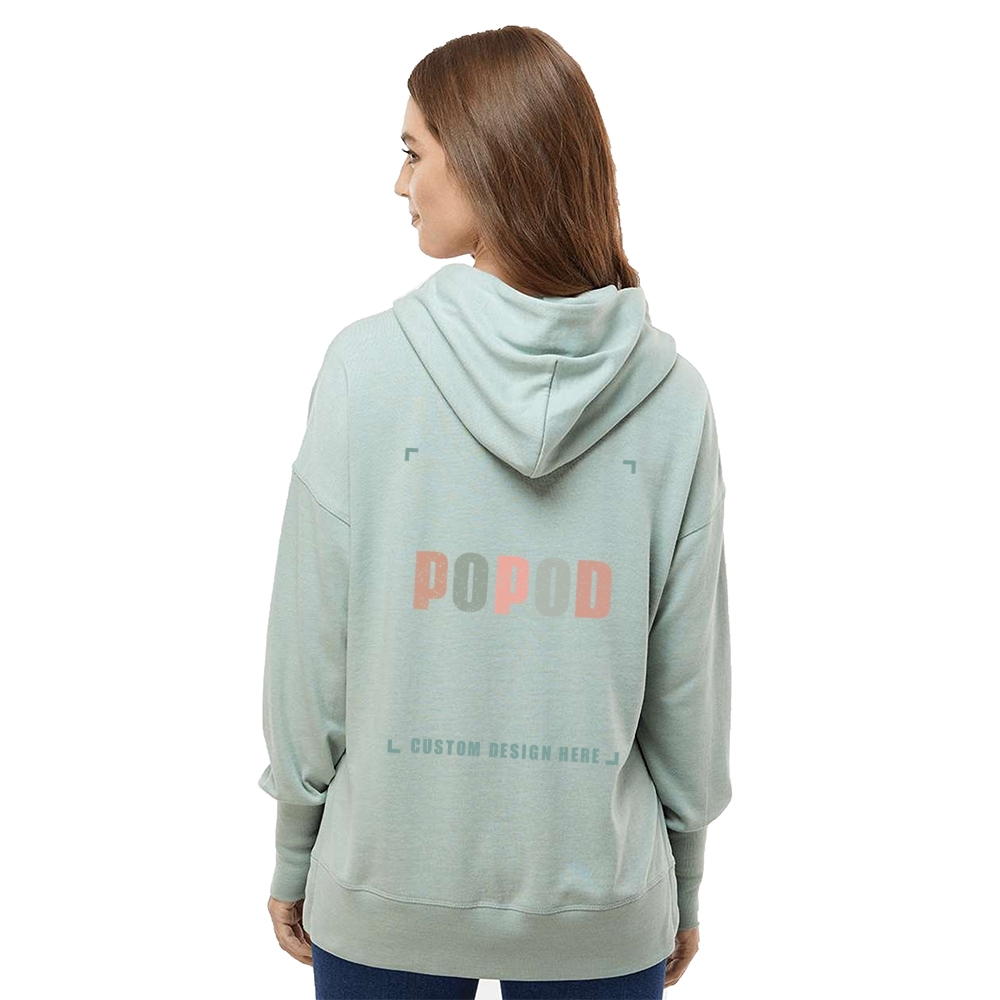 5 Colors Women's side-slit hooded PP4186