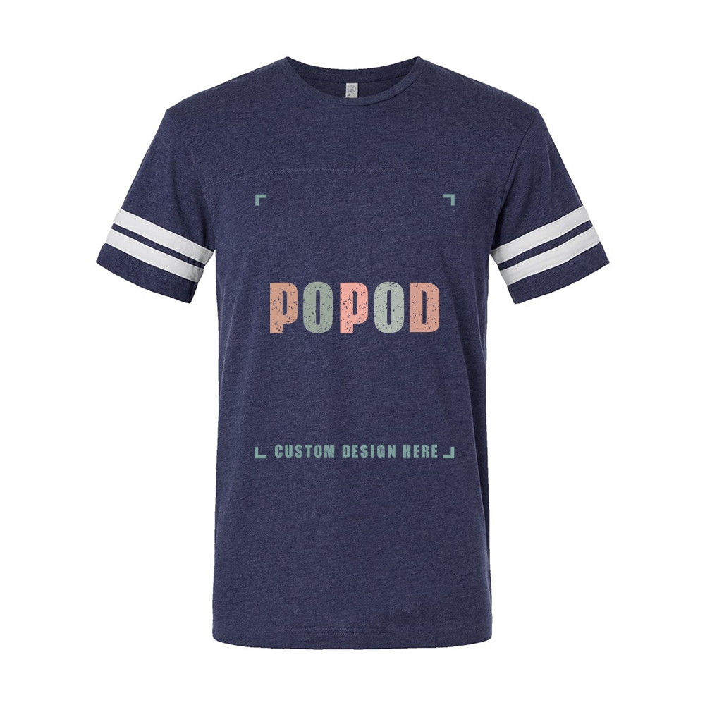 5 Colors Unisex Football Fine Jersey Tee PP9331