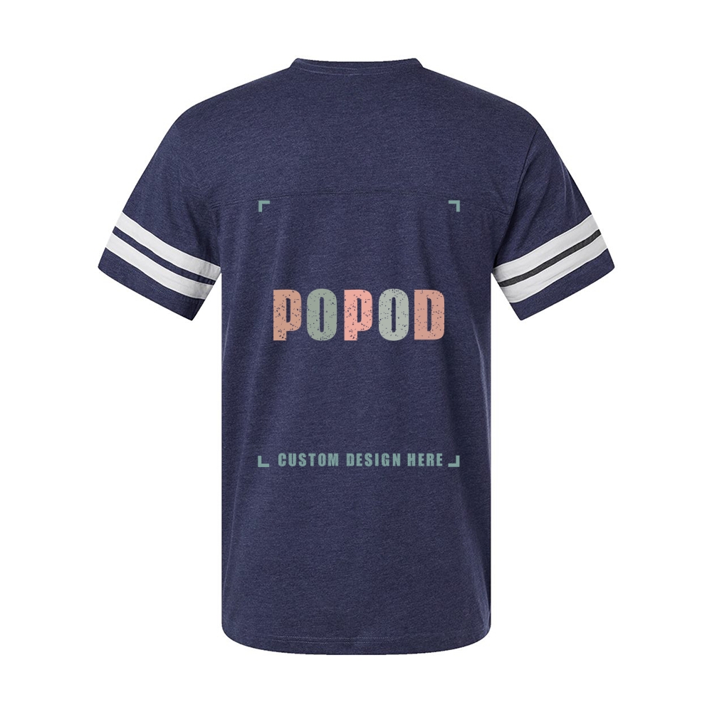 5 Colors Unisex Football Fine Jersey Tee PP9331