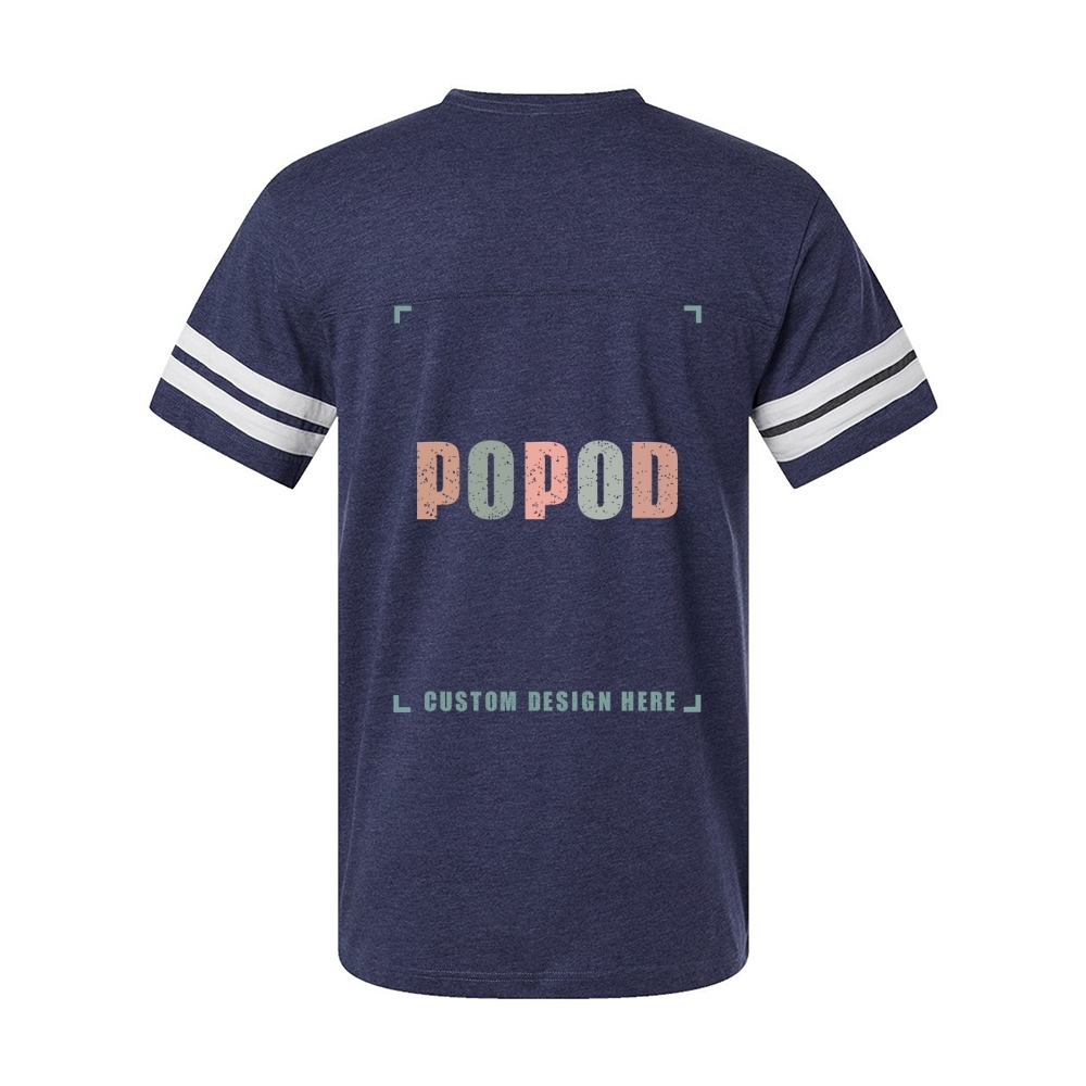 5 Colors Unisex Football Fine Jersey Tee PP9331