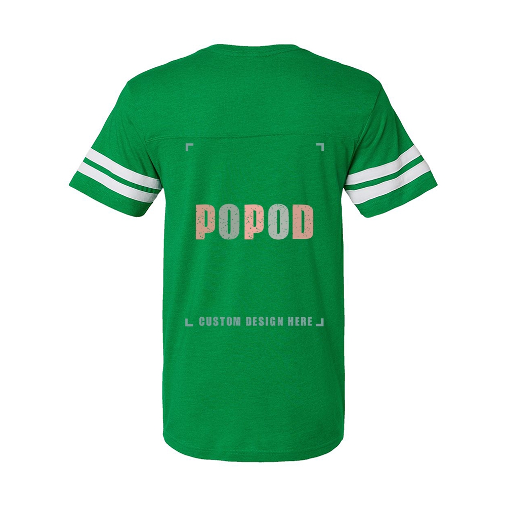 5 Colors Unisex Football Fine Jersey Tee PP9331