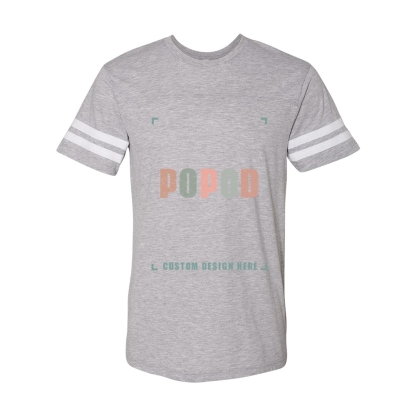 5 Colors Unisex Football Fine Jersey Tee PP9331