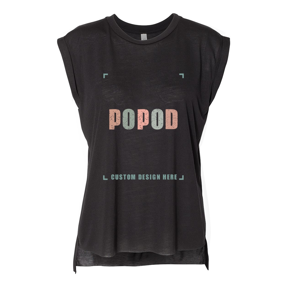 11 Colors Women’s Rolled Cuffs Muscle Tee PP7525