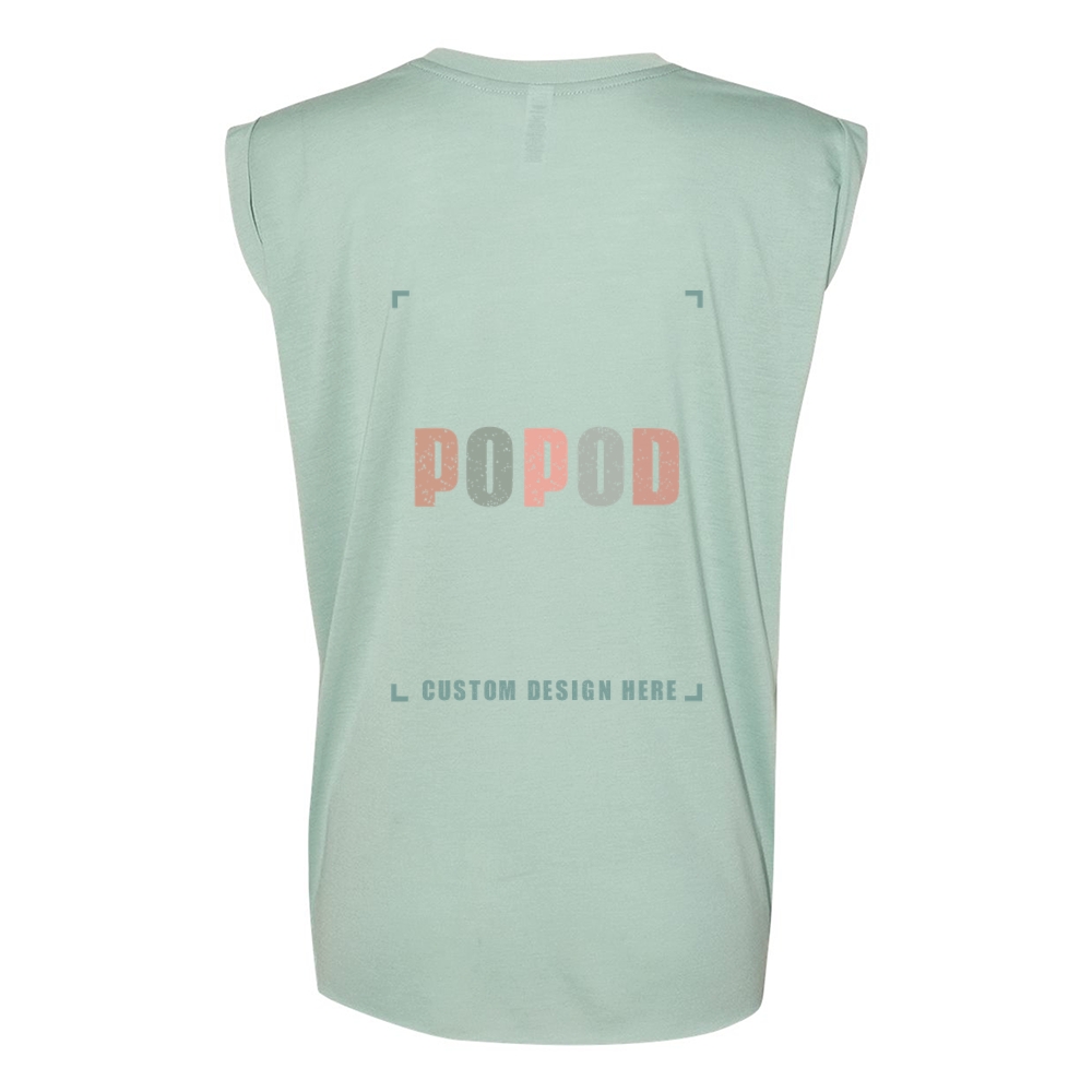 11 Colors Women’s Rolled Cuffs Muscle Tee PP7525