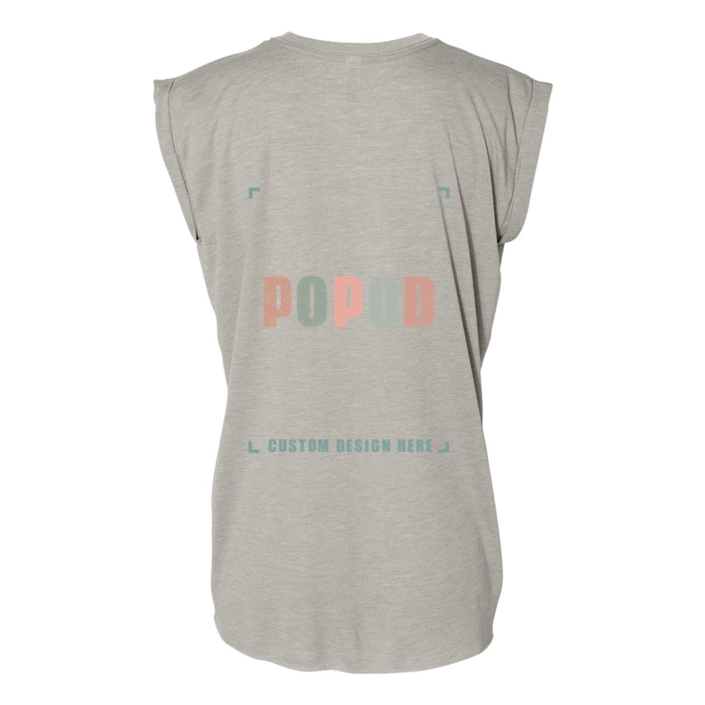 11 Colors Women’s Rolled Cuffs Muscle Tee PP7525