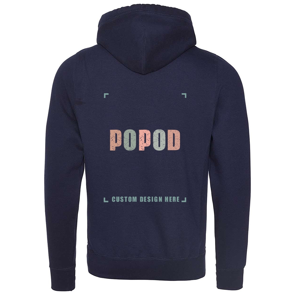 5 Colors Unisex Cross Neck Hooded PP7565