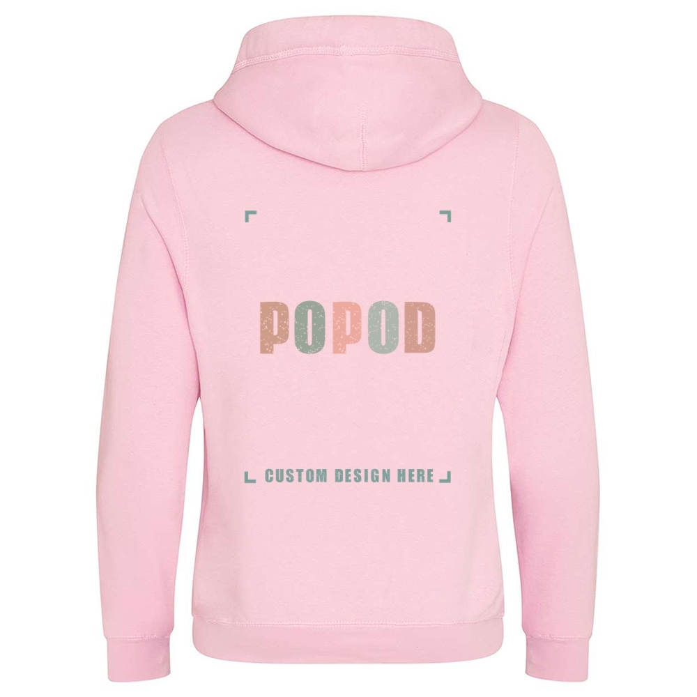 5 Colors Unisex Cross Neck Hooded PP7565