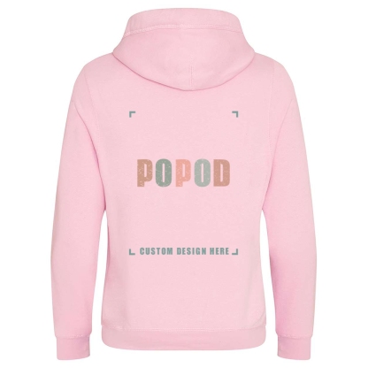 5 Colors Unisex Cross Neck Hooded PP7565