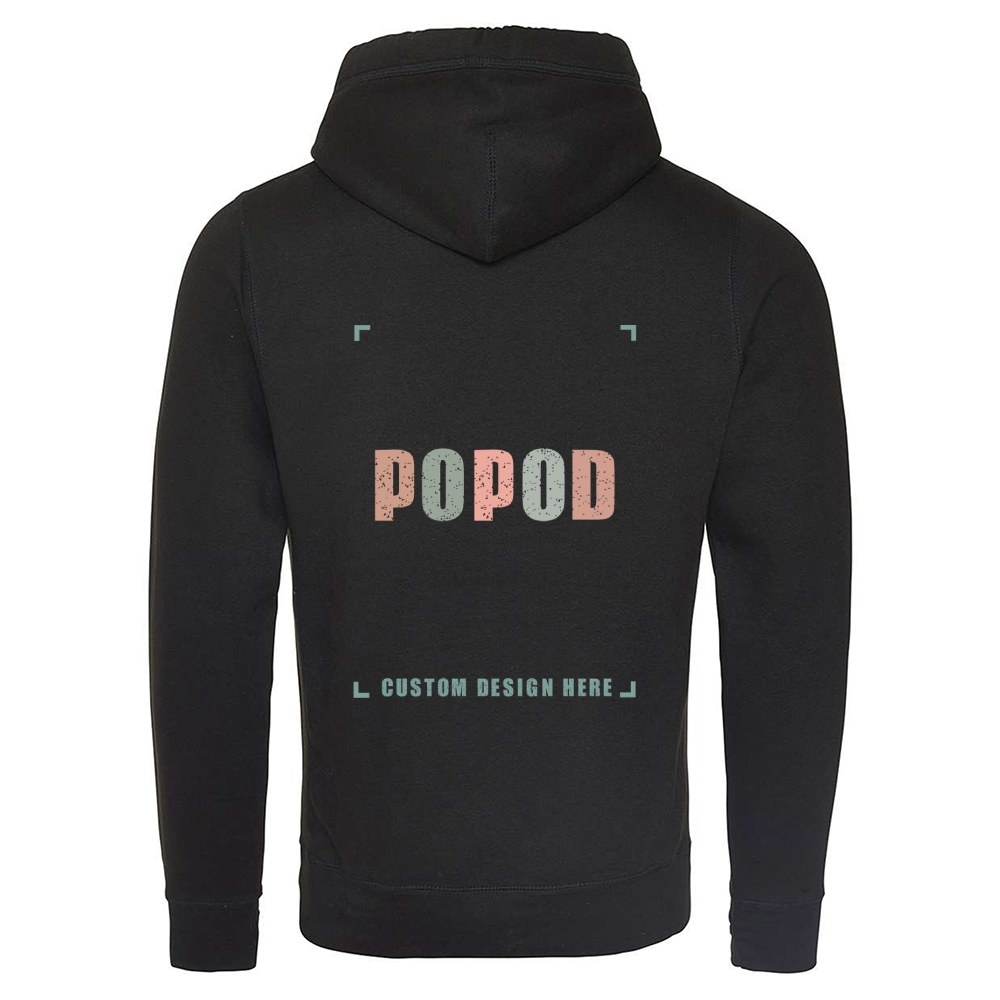 5 Colors Unisex Cross Neck Hooded PP7565