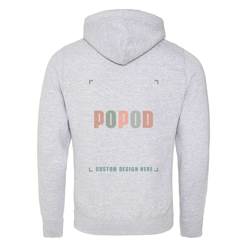 5 Colors Unisex Cross Neck Hooded PP7565