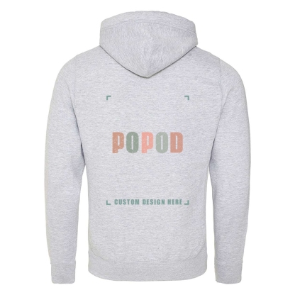 5 Colors Unisex Cross Neck Hooded PP7565