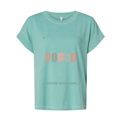 10 Colors Women's Relaxed Vintage Wash Tee PP4777