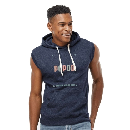 4 Colors Men's Sleeveless Hooded Sweatshirt PP5171