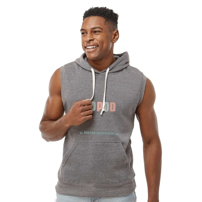 4 Colors Men's Sleeveless Hooded Sweatshirt PP5171