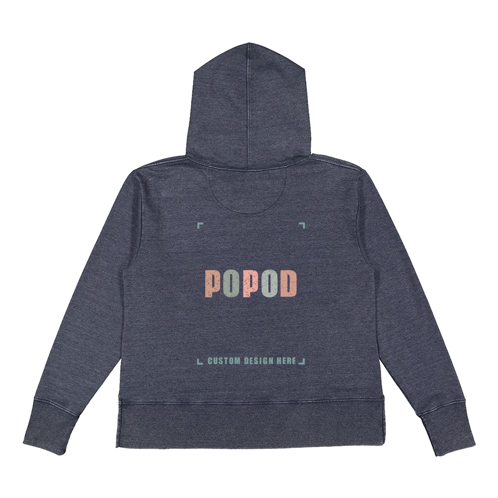 4 Colors Women's Braided Cotton Drawcords Hooded PP1718