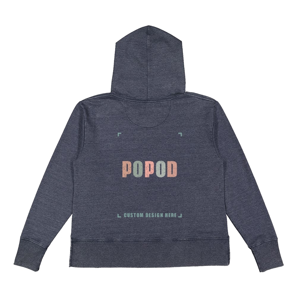 4 Colors Women's Braided Cotton Drawcords Hooded PP1718