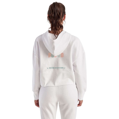 8 Colors Women's Half-Zip Hooded PP1736