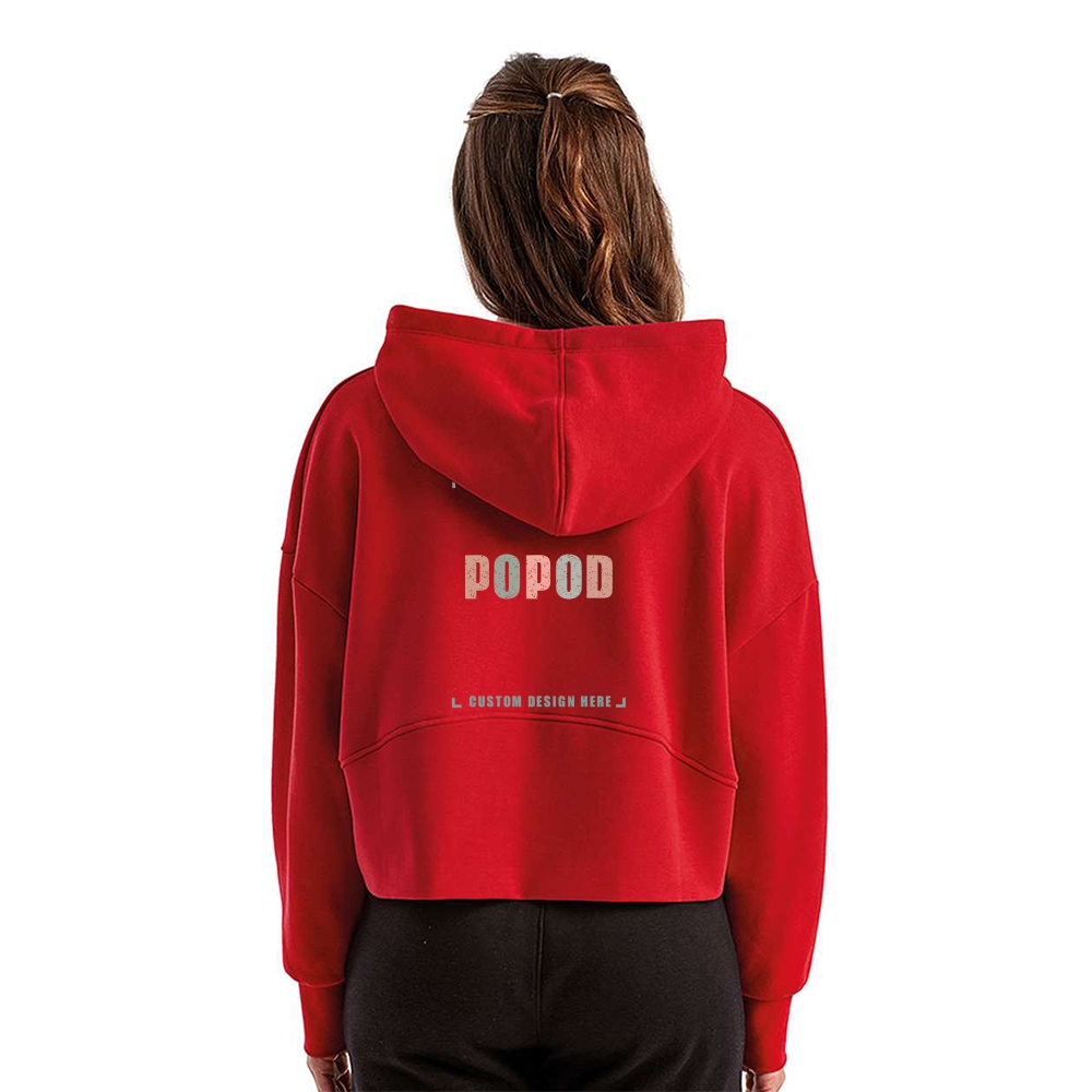 8 Colors Women's Half-Zip Hooded PP1736