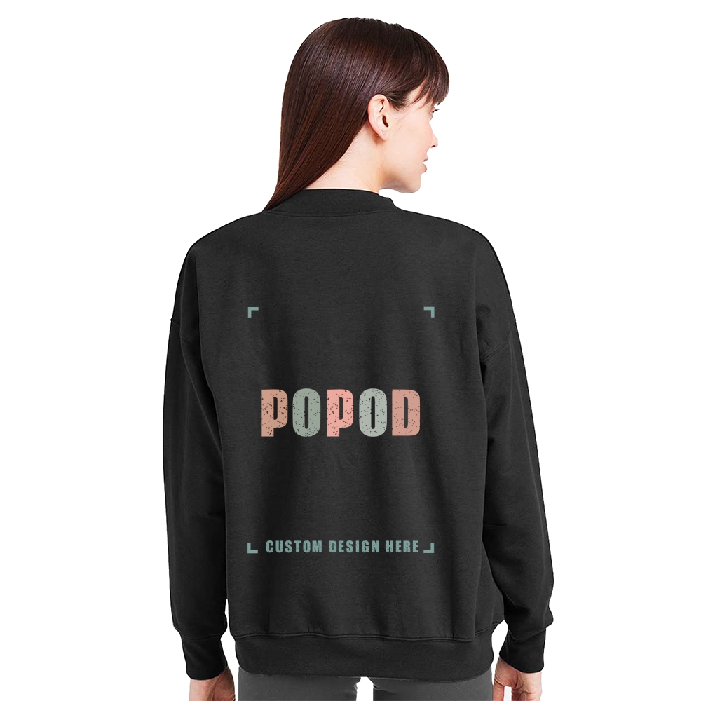 4 Colors Women's Vintage Oversized Pullover Sweatshirt PP1711