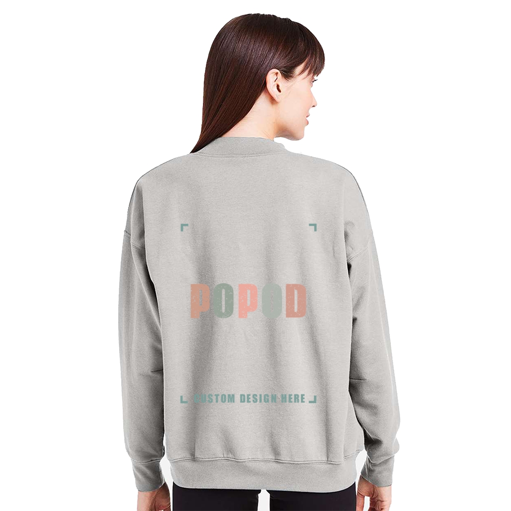 4 Colors Women's Vintage Oversized Pullover Sweatshirt PP1711