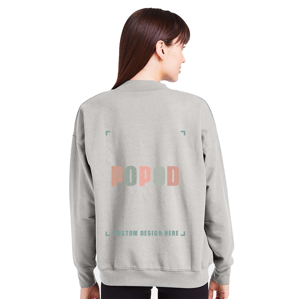 4 Colors Women's Vintage Oversized Pullover Sweatshirt PP1711