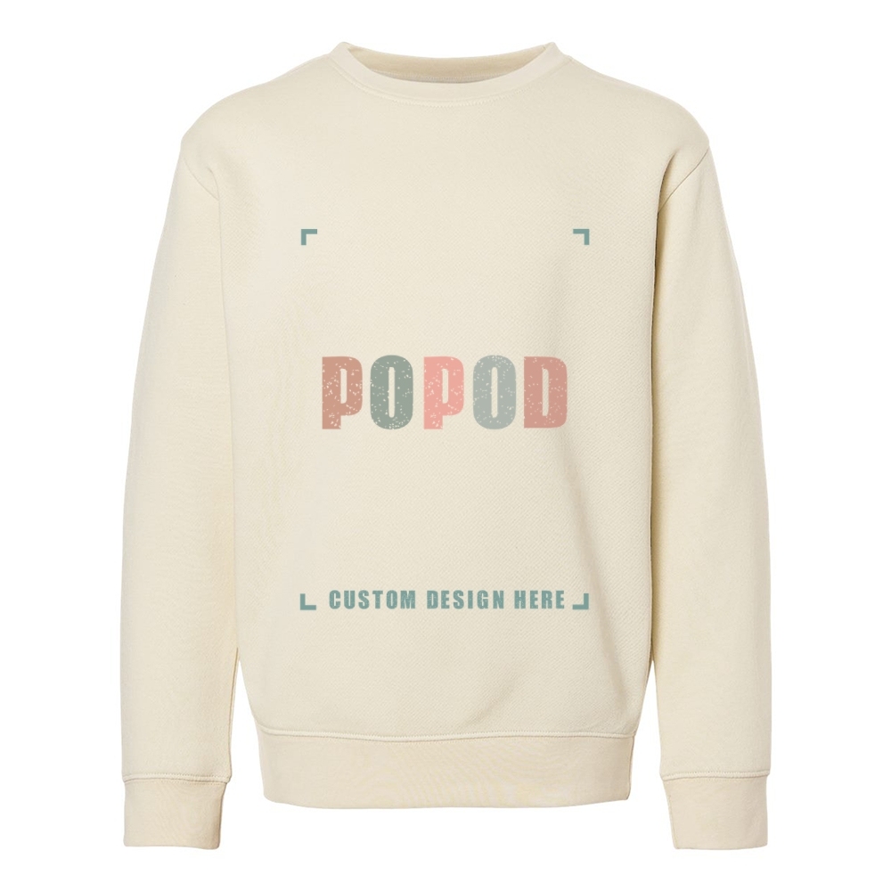 11 Colors Youth Fleece Crewneck Sweatshirt PP1825