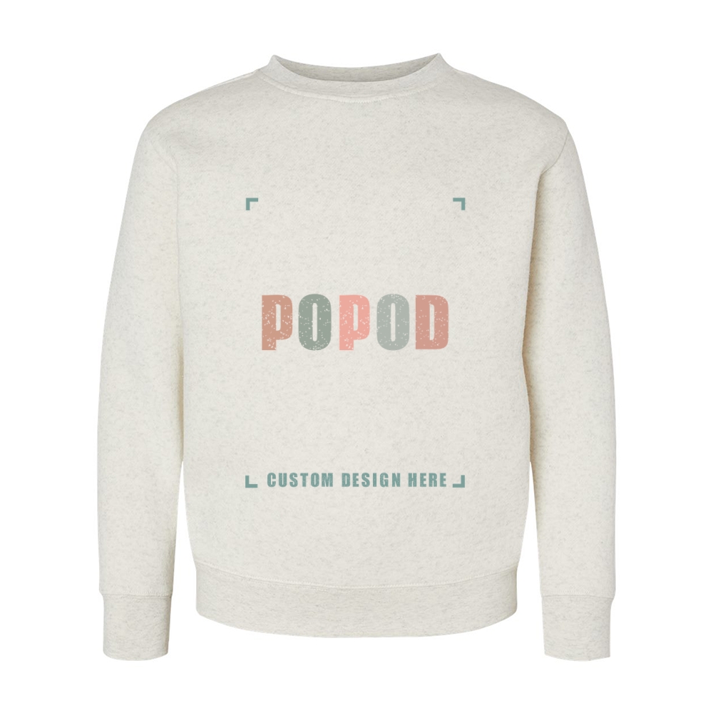 11 Colors Youth Fleece Crewneck Sweatshirt PP1825