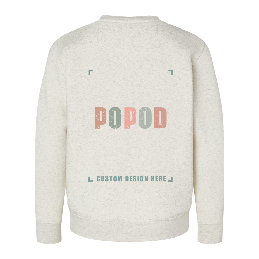 11 Colors Youth Fleece Crewneck Sweatshirt PP1825