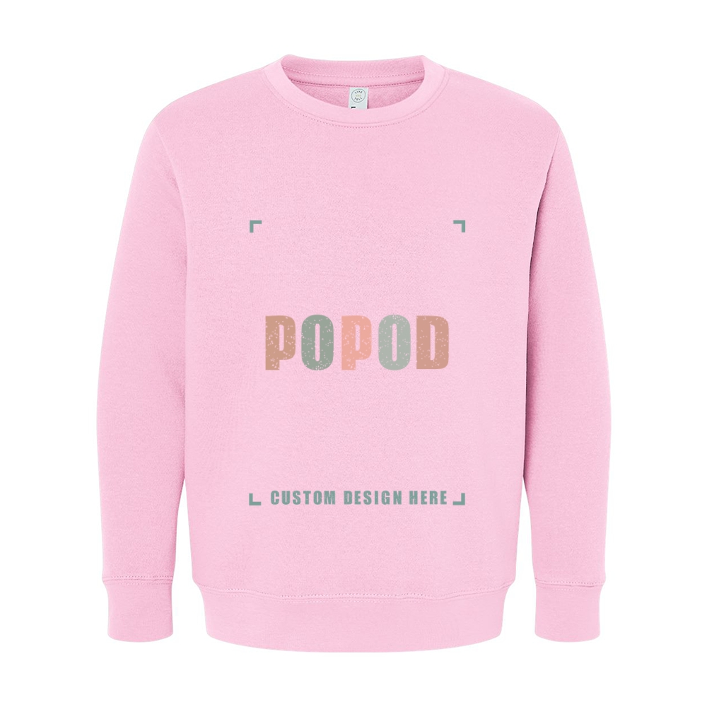 11 Colors Youth Fleece Crewneck Sweatshirt PP1825