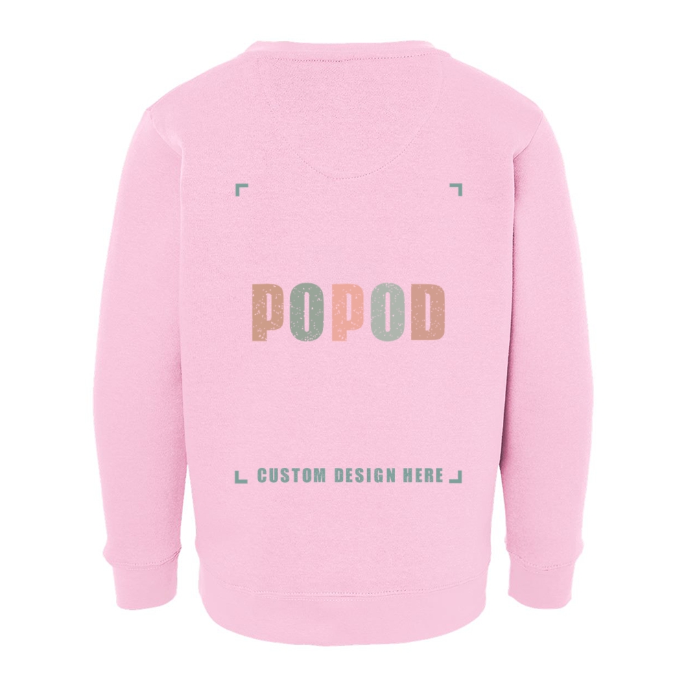 11 Colors Youth Fleece Crewneck Sweatshirt PP1825