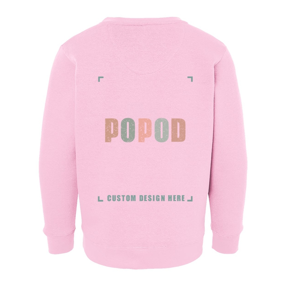 11 Colors Youth Fleece Crewneck Sweatshirt PP1825