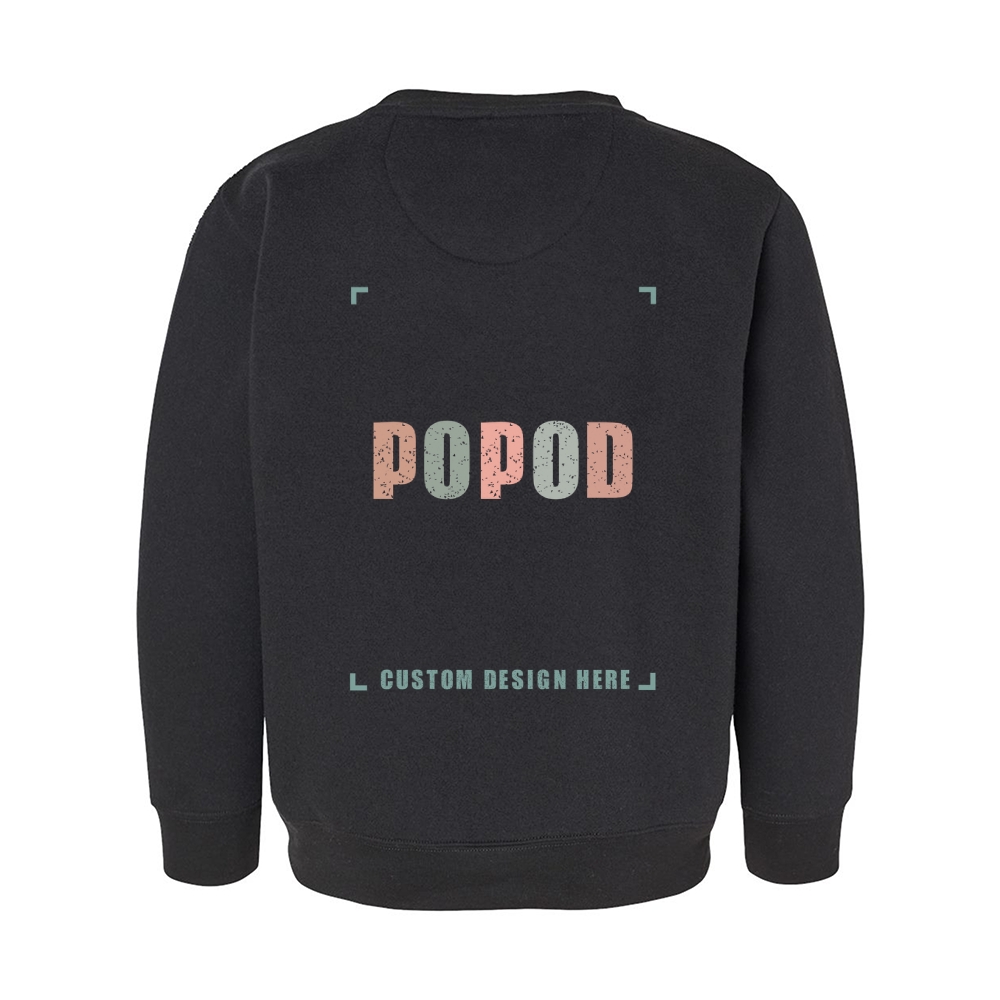 11 Colors Youth Fleece Crewneck Sweatshirt PP1825