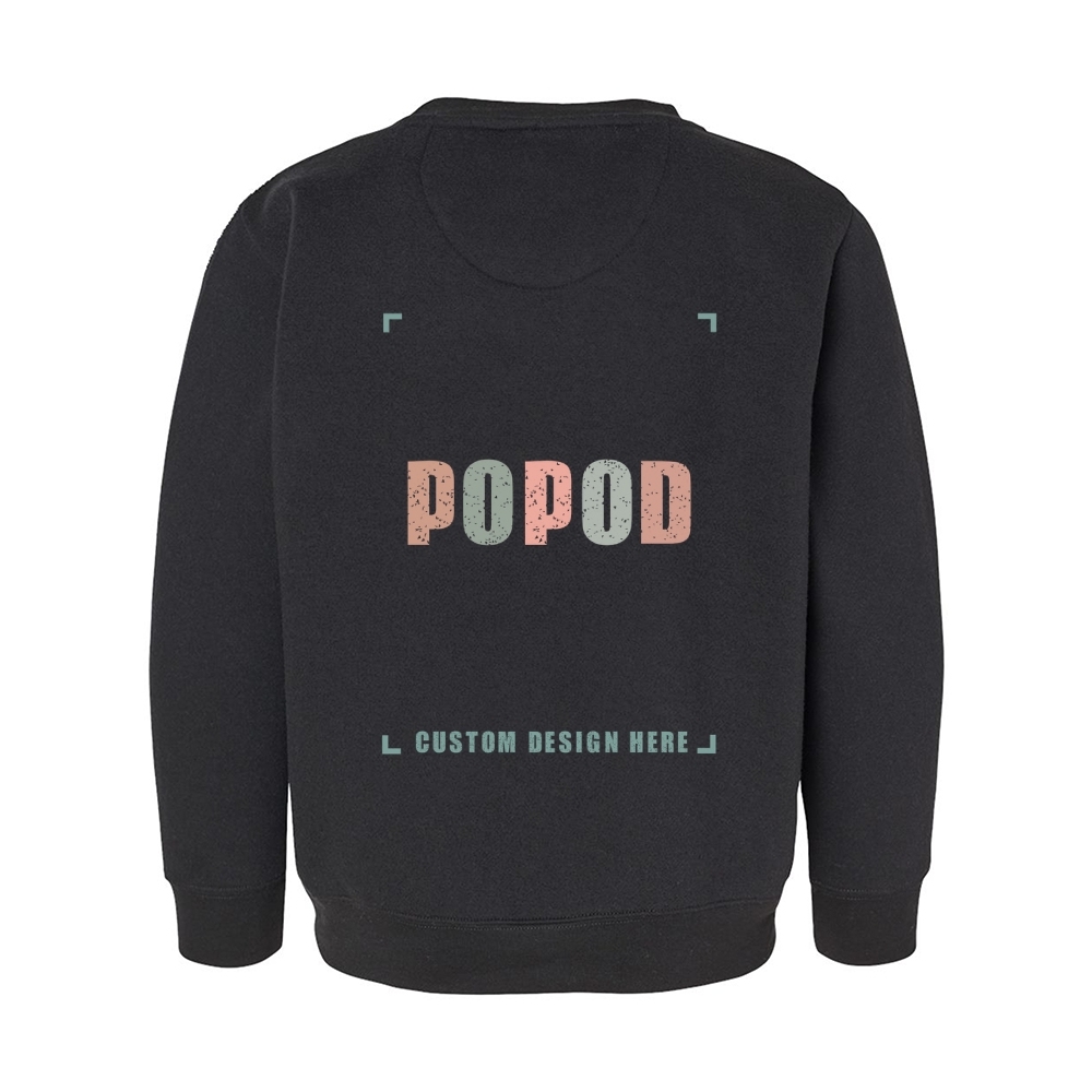 11 Colors Youth Fleece Crewneck Sweatshirt PP1825