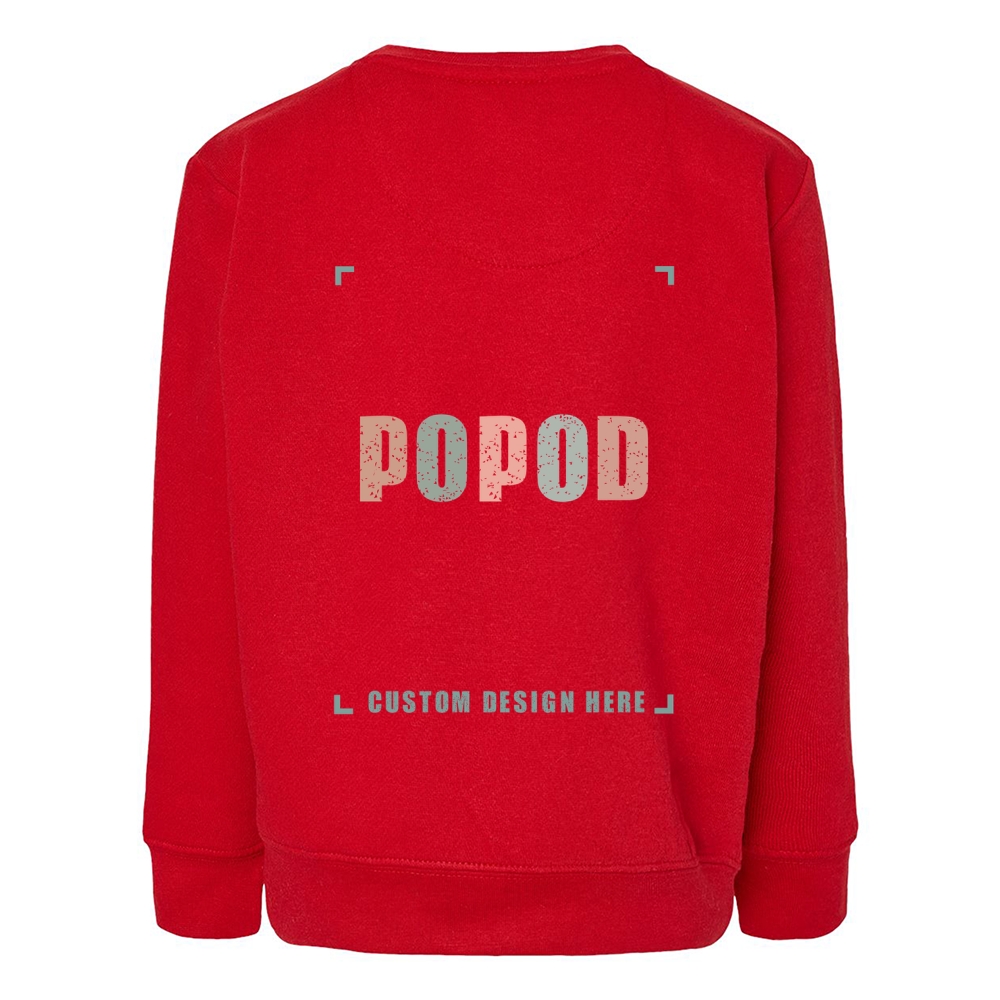 11 Colors Youth Fleece Crewneck Sweatshirt PP1825