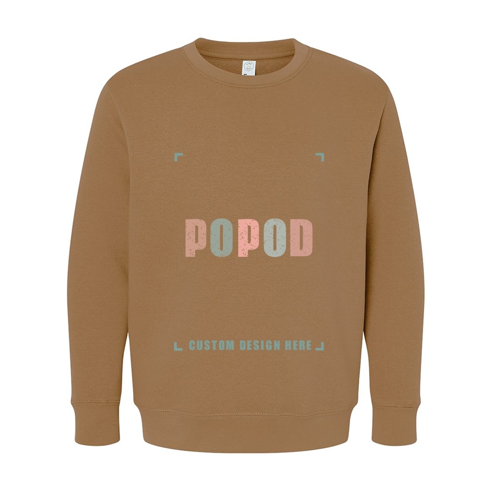 11 Colors Youth Fleece Crewneck Sweatshirt PP1825