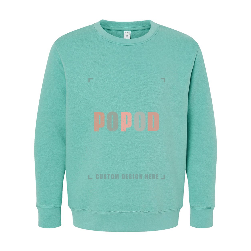 11 Colors Youth Fleece Crewneck Sweatshirt PP1825