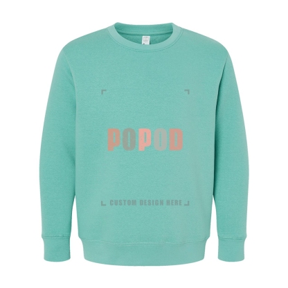 11 Colors Youth Fleece Crewneck Sweatshirt PP1825