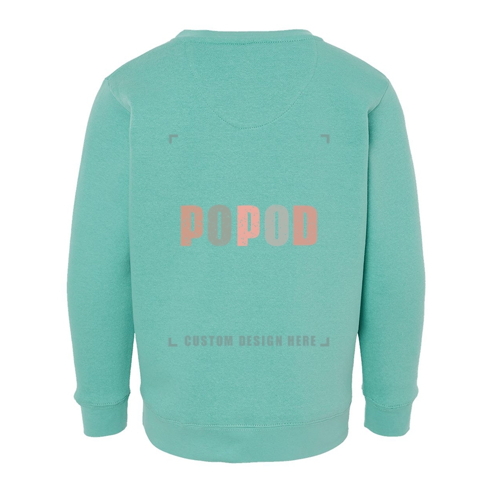 11 Colors Youth Fleece Crewneck Sweatshirt PP1825