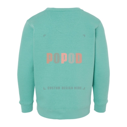 11 Colors Youth Fleece Crewneck Sweatshirt PP1825