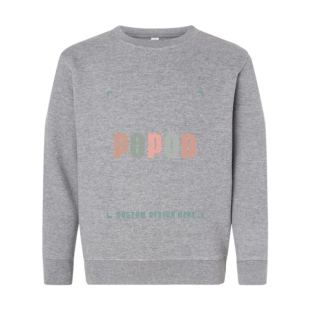 11 Colors Youth Fleece Crewneck Sweatshirt PP1825